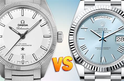 rolex and omega which is better|rolex 228235 vs omega moonshine.